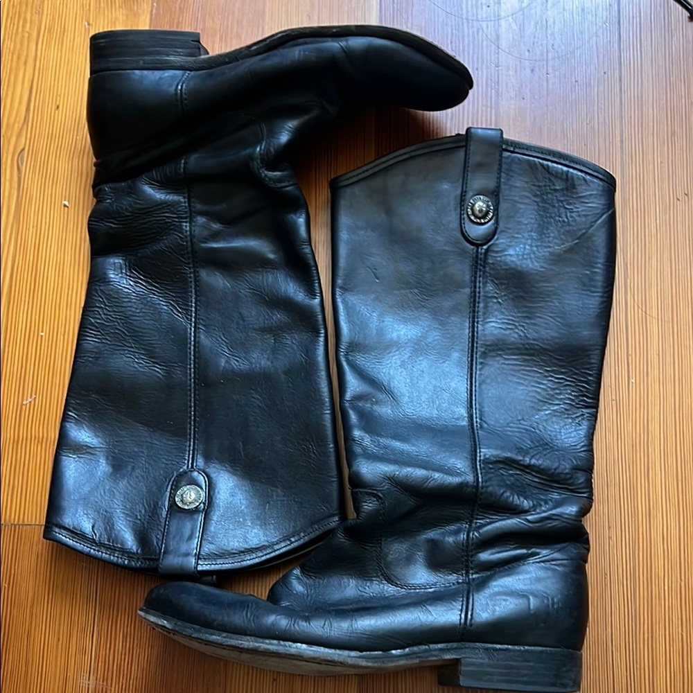 Frye Leather Knee-High Boots size 8